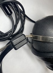 Vintage Black Round Sonic A Stereo Headphones Tested! JS3