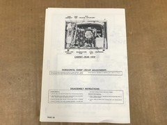 Vintage Photofact Folder 798-1 – Ambassador TV Model #6516