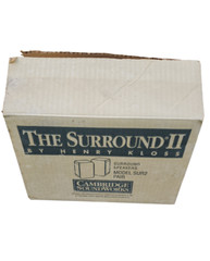Pair of Cambridge Sound Works Speakers The Surround II By Henry Kloss