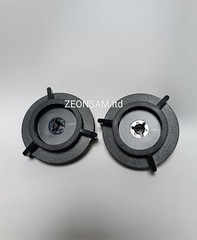 1 Pair REVOX Plastic NAB HUB ADAPTERS For Revox,Akai,Pioneer,Teac,Tascam etc..