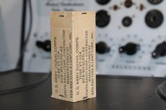 New old stock WWII U.S. Army VT-104 (12SQ7) Vacuum tube ~ Ken-Rad – 1942 -unopen