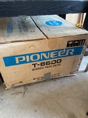Vintage Pioneer Stereo Tape Deck T6600 reel to reel