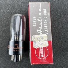 NOS WARDS Super Airline 5Y3GT Amplifier Vacuum Tube – Tested