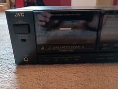JVC TD-W301 Dual Tape Deck Vintage