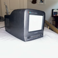 Vintage Action 5″ Color Tv With Am/fm Radio Upgraded Model ACN-5503 Gaming/Sport
