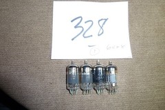 4 – 6EA8 Glass Amplifier Vacuum Tubes Item #328