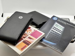 Three Hewlett Packard Programmable RPN Scientific Calculators & Case – TESTED