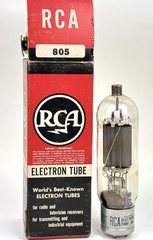 Vintage RCA 805 Electron Tube Vacuum Triode Amplifier Audio Resistor Untested