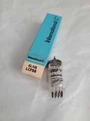 Lot 9 International/Ray Electronic Tubes w BOXES 6AQ5, 6LN8, 6CL8A, 6CY5 Etc