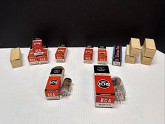 RCA Electron Tube Lot Sylvania – New Old Stock? 6GF7A 6HS8 And Others! 14 Total
