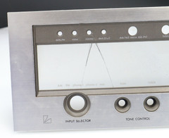 LUXMAN R-1050 Receiver Part – Front Face plate Part No Bezel Glass is Cracked