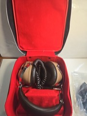 Vintage Midland Dynamic Stereo Headphones 21-339 Japan w/ Case