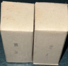 JRP-9001 May 1945 Date Pair Raytheon JAN US Army/Navy ⚓️ Insignia WWII Tubes NOS