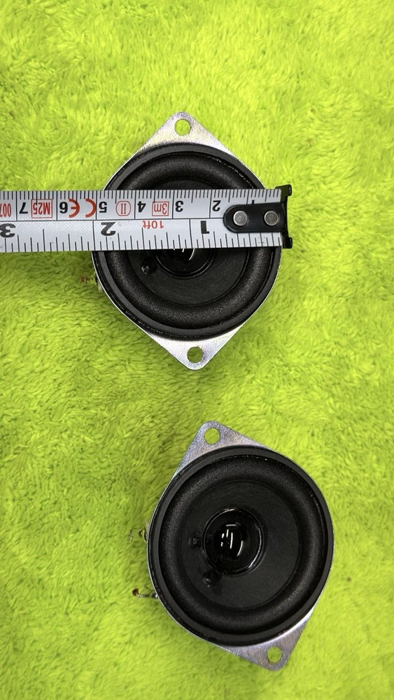 2X 2” 4 Ohms 3W Woofer Driver Speaker # 117465 MINT Cond Sounds Great🔥