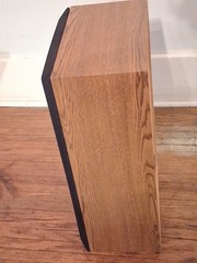 Pioneer CS-G104A 2-Way Bookshelf Stereo Speakers Pair Tested Working Woodgrain