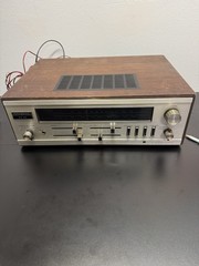 Panasonic SA-40 Solid State AM/FM Stereo Receiver Vintage 1970s Wood Case Japan