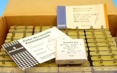 2x MATCHED SIEMENS Halske MP Audio Klangfilm Capacitor B11151-A2504-K 0.5uF 250V
