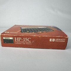 Hewlett-Packard HP-15C Programmable Scientific Calculator 1987 Vintage