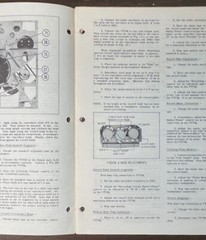 Ampex A-121-124 & A621/692 Sams Photofact Folder