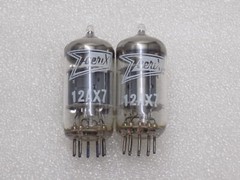 12AX7 ZAERIX MATCHED PAIR TUBE ECC83 E83CC
