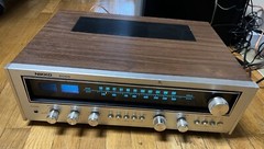 Vintage Nikko 5055 Stereo Receiver Silver Face