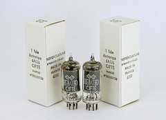 NOS 6AU6 EF94 LOW-NOISE CIFTE FRANCE MATCHED PAIR McINTOSH MR Sony C37A Altec 21
