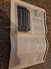 ORIGINAL Mcintosh Dealer Catalog MC 2500 MAC 4100 MX 117 MA 6200 Audio Hifi