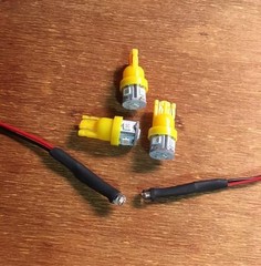 LED LAMP KIT-SX450/SX 550- SX650 STEREO(8v WEDGE LAMP AMBER) RECEIVER/Pioneer