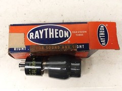 New Unused US Raytheon 6Y6G / Old Vintage Ham Radio Tube Audio Amp Power Supply