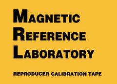 1/4″ 3.75 & 7.5 IPS MRL Two-Speed NAB 250 nWb/m Six Frequency Calibration Tape