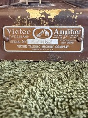 Victor amplifier type 245