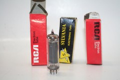 3 NOS RCA,Sylvania Radio Audio Amplifier Valve Vacuum Electron Tubes 6CU5 *