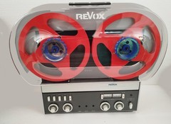 Dust Cover for Reel Recorders with Aluminum mount plate Revox A-77