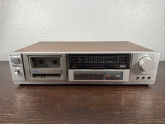 Hitachi D-E44 Stereo Cassette Deck Dolby B C NR (For Parts/Repair – Needs Belts)