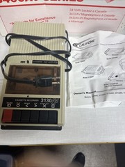 Vintage Califone Cassette Player & Recorder Model 3130AV Tested Working