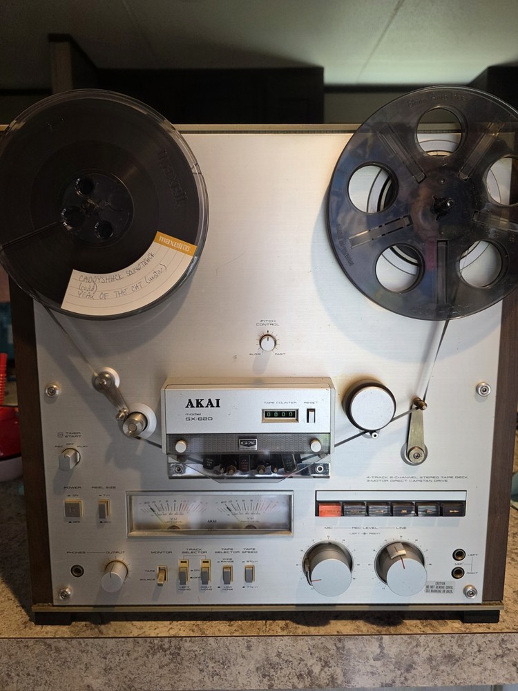 Vintage AKAI GX-620 – Reel To Reel Tested Working