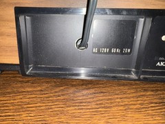 Akai GXC-46D Stereo Cassette Tape Deck *READ – may work!*
