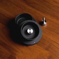 2X Replica Matte Black Nab Hub Adapters For 1/2″ / 1″ / 2″ Studer A80 Recorders