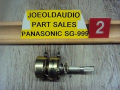 Panasonic SG-999 Bass/Treble Control 50K Ohm Tested Parting Out Entire SG-999