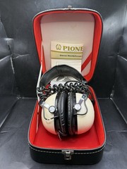 Vintage Pioneer SE-50 2-Way Headphones With Case And Instruction Manual