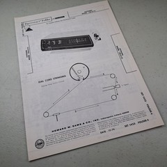 PHOTOFACT Catalina 120-4175 Service Manual 1974 Clock Radio