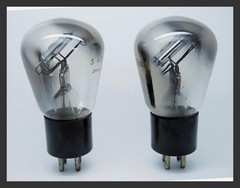 2 x NOS STC Standard S4020A AR12 R87 102D Test V. Good Match Triode Vacuum Tubes