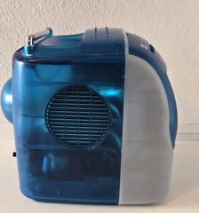 VTG BLUE GPX TVP2CT Portable 5 1/2″ TV w/ Adapter Black & White TV AM/FM Radio