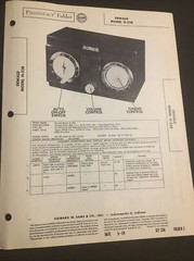 1954 DEWALD H-528 RADIO SERVICE MANUAL PHOTOFACT SCHEMATIC DIAGRAM Original
