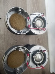 PAIR DuKane 5A-540 alnico compression drivers (Coral M100)