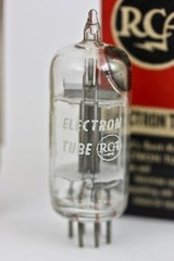 NOS 1959 RCA 6AT6 SINGLE TUBE Made in USA EBC90 for McIntosh MR67 FENDER HARVARD