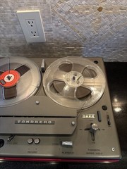 Tandberg 1600X Reel to Reel 40 WPC Wood Plinth & Cover perfect working condition