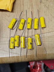 1.0uf 63 volt Film Capacitors Illinoise Capacitor 10 Pieces