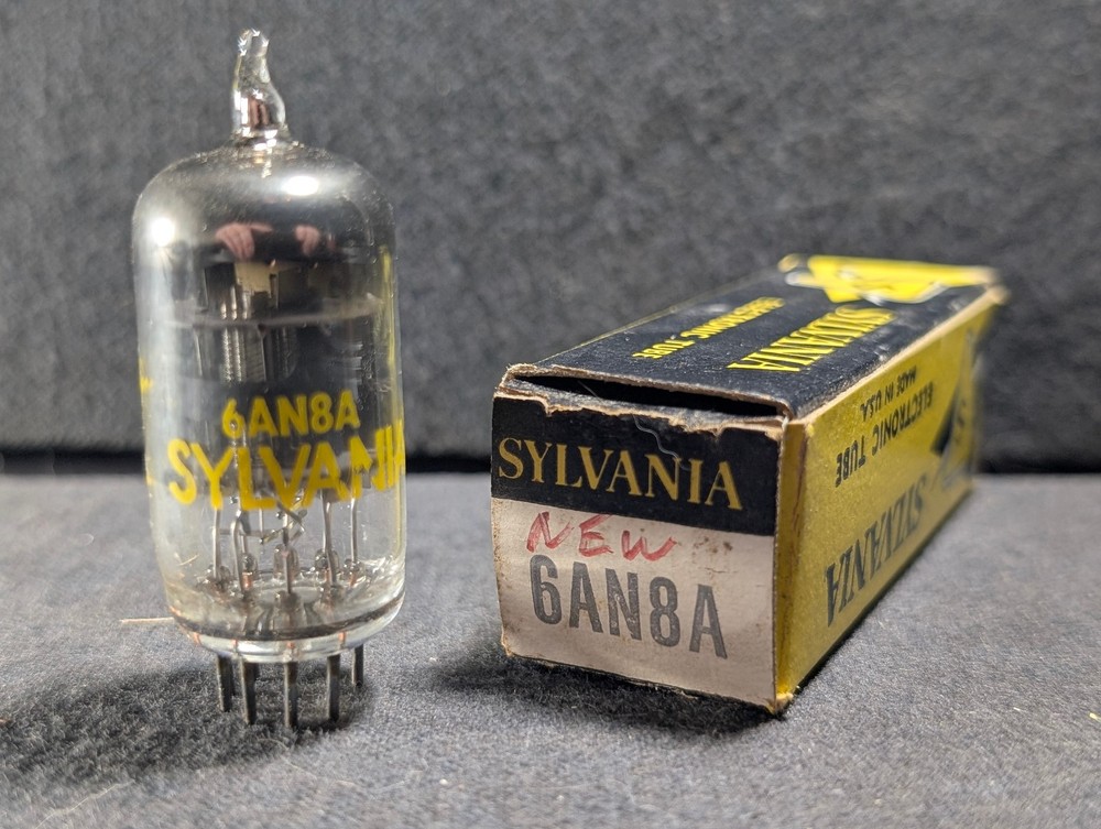 Sylvania 6AN8A Vacuum Tube