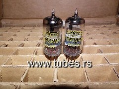 PCC88 7DJ8 Tungsram Hungary 1971 NOS Platinum Matched pair ECC88 6DJ8 E88CC sub
